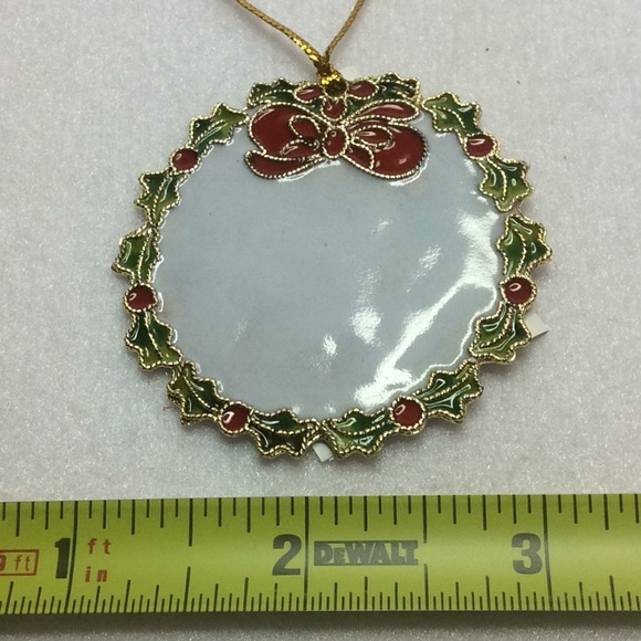 FINAL SALE PRICE Set of 5 Wreaths by Nyco Cloisonné - Picture 2 of 2